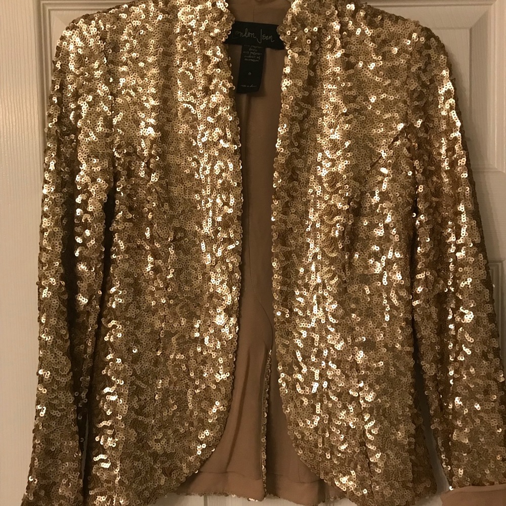 Sequin blazer